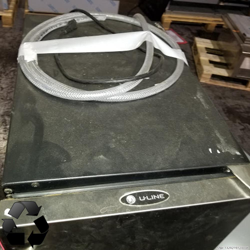 ULine UCLR2160S00 15inch CLEAR ICE MAKER STAINLESS RHH Watershed