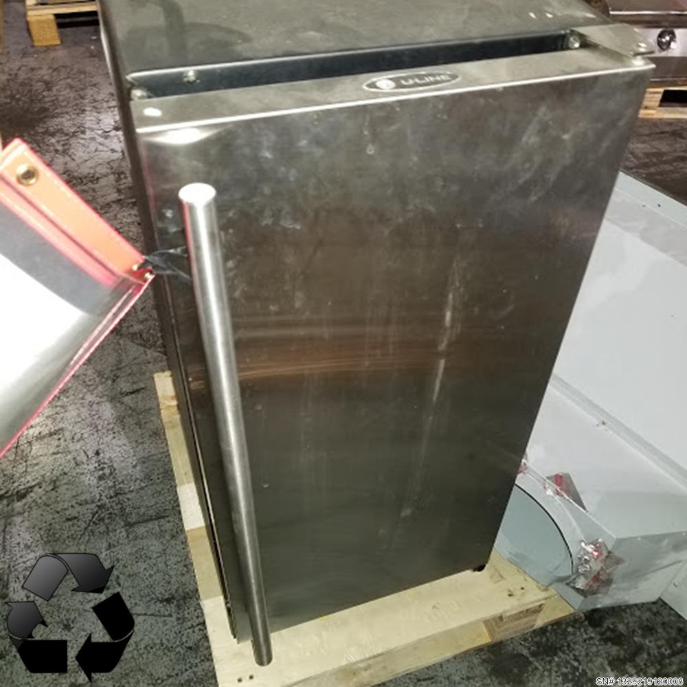 ULine UCLR2160S00 15inch CLEAR ICE MAKER STAINLESS RHH Watershed