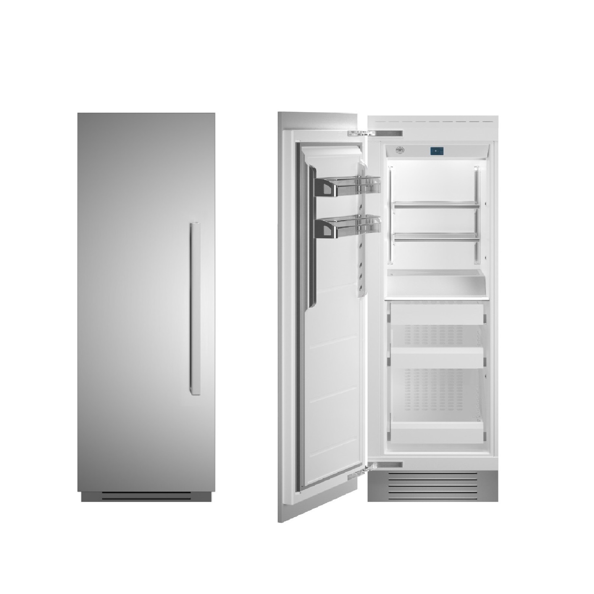 Bertazzoni REF24FCIPIXL 24 In Builtin Freezer Column Stainless